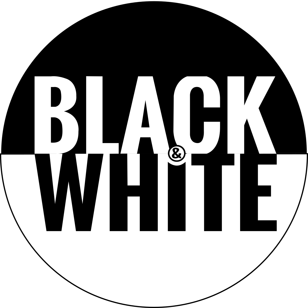 Black and White