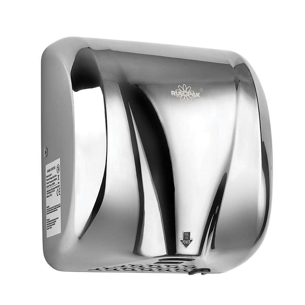 Sèche-mains Turbo Jet en acier inoxydable