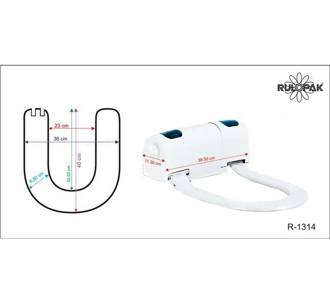 Système de couvre-siège de toilette hygiénique automatique sans contact, vue 2